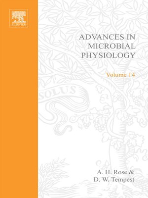 cover image of Advances in Microbial Physiology